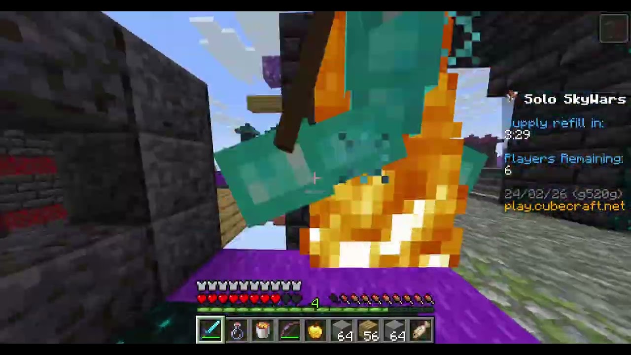 Minecraft Solo Skywars