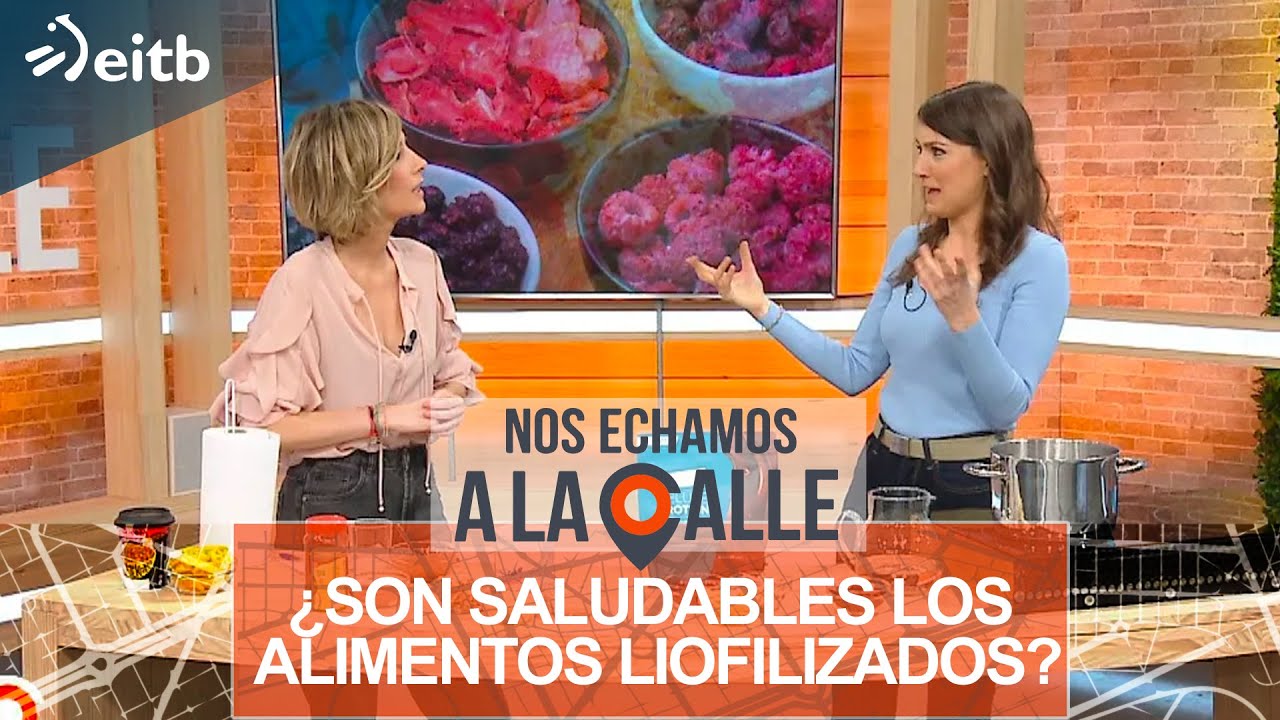 ¿Son saludables los alimentos liofilizados?
