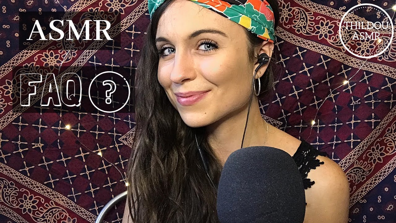 ASMR FRANCAIS 🌙 - ❔ FAQ ❔ (Prénom ? Métier ? Age ? Couple ? Passions ? ....)