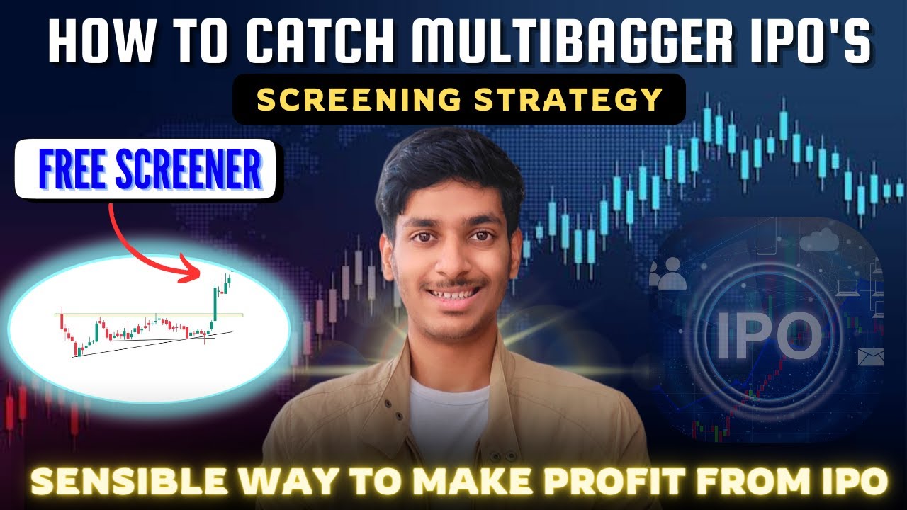 How to Catch Multibagger IPO Stocks with my Free Screener || Screening Strategy