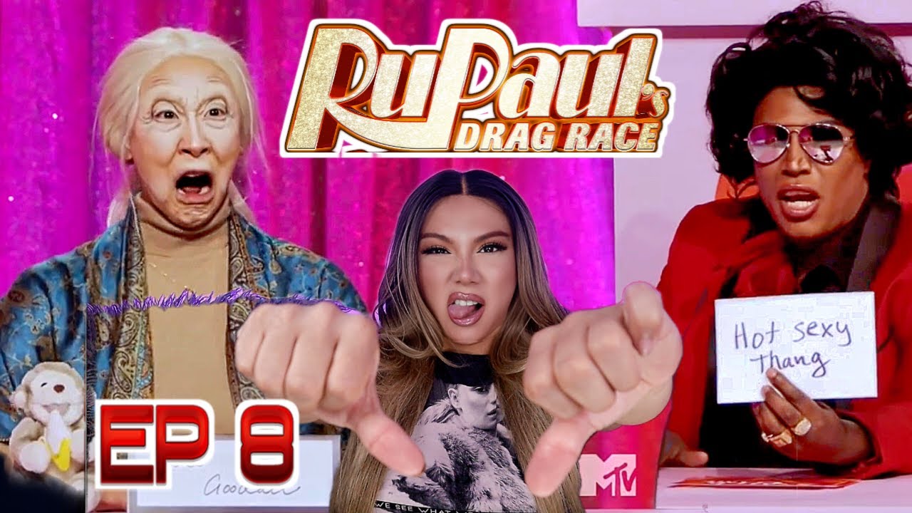 Реакция на 8 серию 16 сезона шоу RuPaul's Drag Race | Игра Snatch