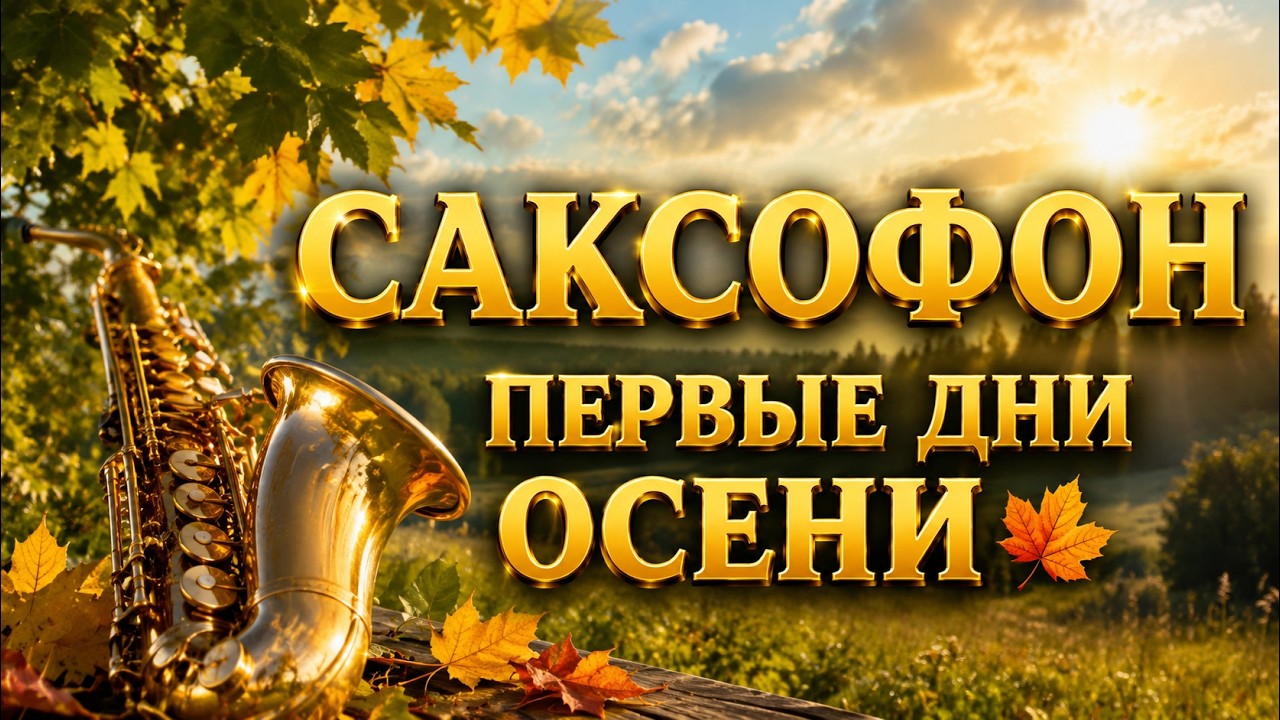 🎷 САКСОФОН  ПЕРВЫЕ ОСЕННИЕ ДНИ 🍂 | Нежная музыка для души | Relax Saxophone и отдыха