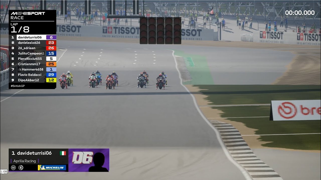 Полная запись первой гонки 🏁 | Глобальная серия, 1-й этап️⃣ | Чемпионат MotoGPeSport 2025 🏍️