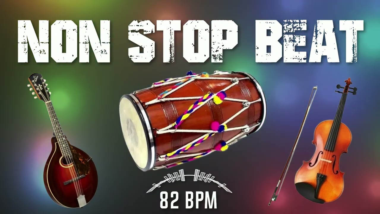 Punjabi Dhol Beat Non Stop | Punjabi Latest Beat| Hard Mix Folk beat 82 BPM | By Shyam Verma