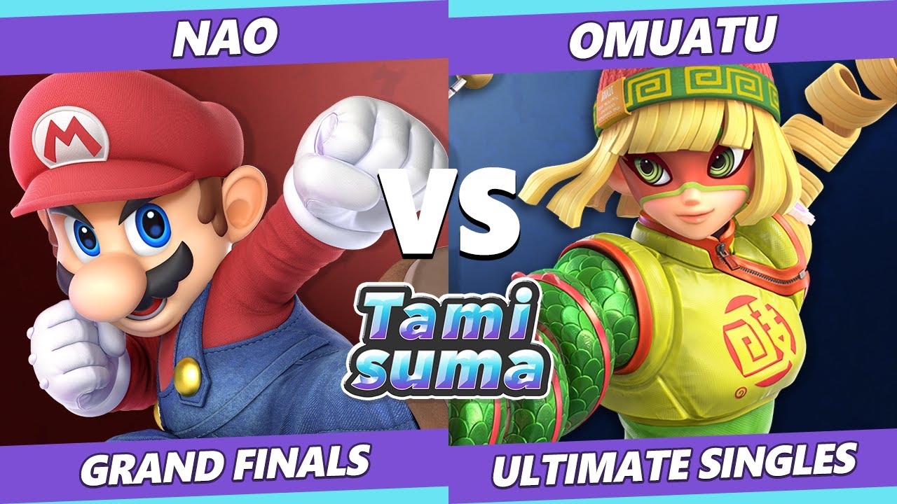 TAMISUMA 199 GRAND FINALS - Nao (Mario) Vs. Omuatu (Min Min) Smash Ultimate SSBU