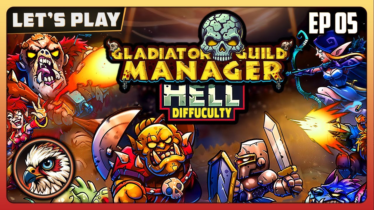 Gladiator Guild Manager | EP05 | HELL DIFFICULTY | Let's Play | Autobattler Arena Guild Manager