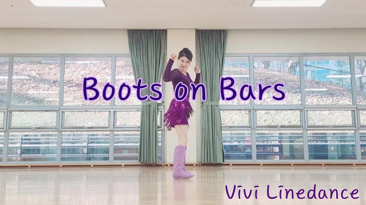 [최신1위] Boots on Bars - Line Dance | 부츠 온 바스 | 비비라인댄스