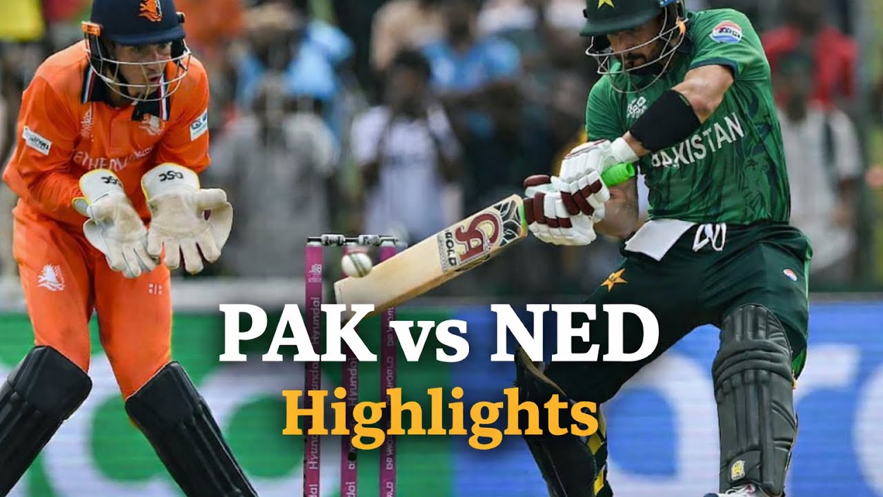 Pakistan vs Netherlands Highlight | ICC T20 world cup