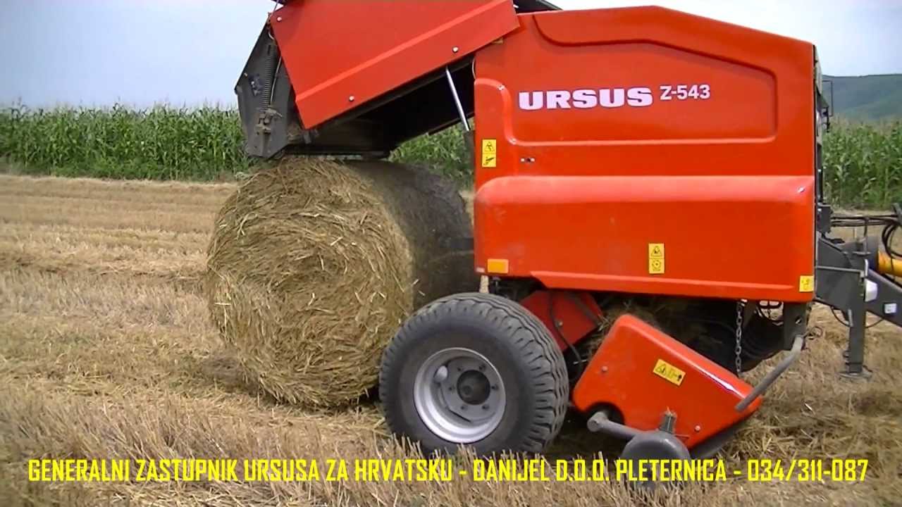 Balirka URSUS Z-543 - Danijel d.o.o. - Pleternica