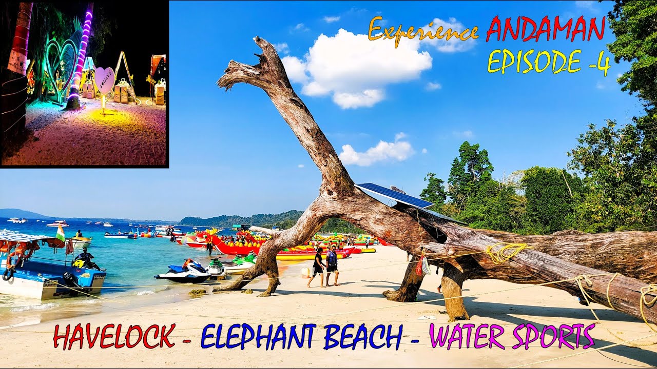Andaman Series (Ep-4)| Elephant Beach | Water Activities | Snorkeling | Sub-Marine | Havelock |