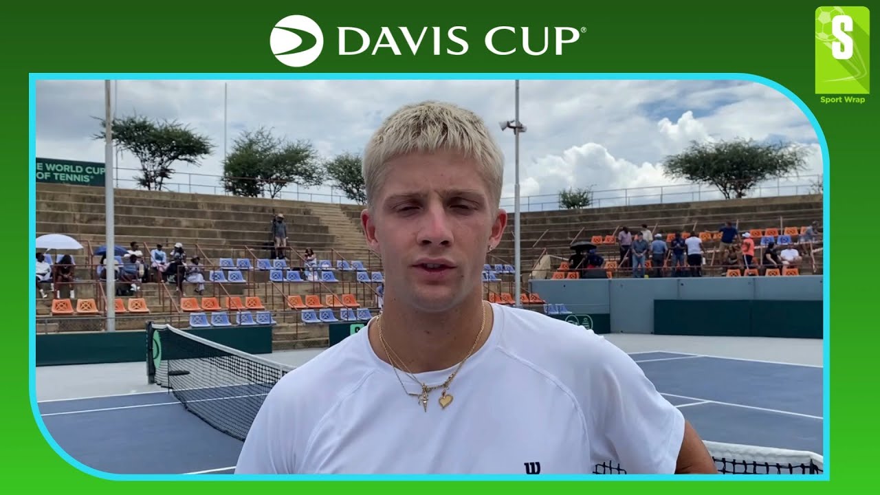 Estonia&rsquo;s Mark Lajal proved too strong for Namibia&rsquo;s Steyn Dippenaar in the opening match of the