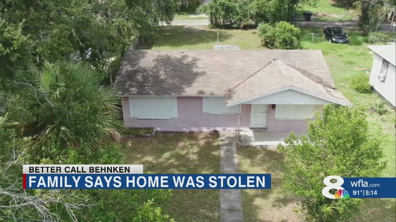 Family claims house was stolen