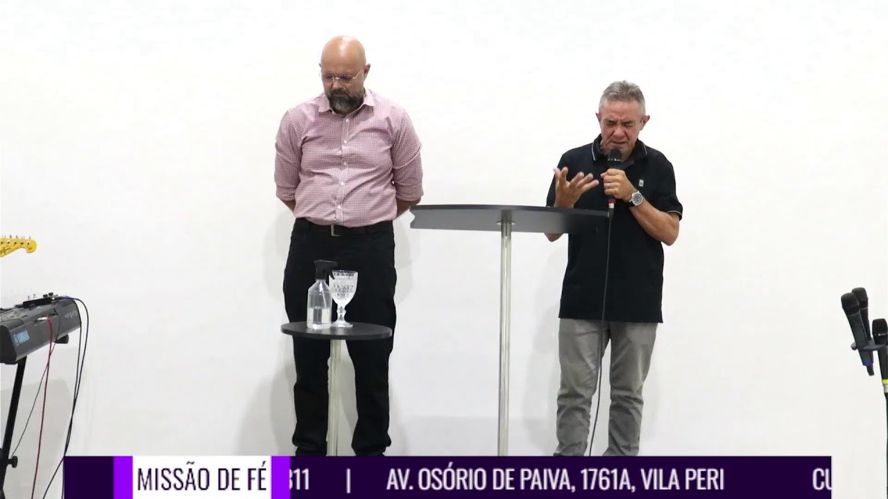 Culto noturno ao vivo - MISSAO DE FÉ OFICIAL - 30/11/25