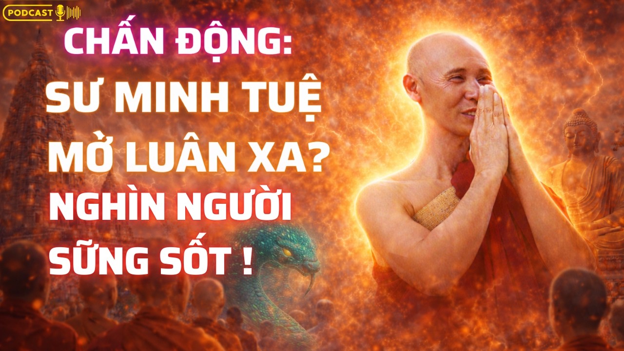 CHẤN ĐỘNG :Sư Minh Tuệ Mở Luân Xa? Hành Trình Chứng Dòng Thánh Khiến Nhiều Người Kinh Ngạc! |Podcast