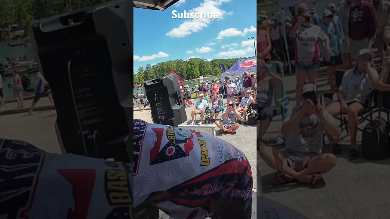 Junior bassmaster national championship day two weigh in