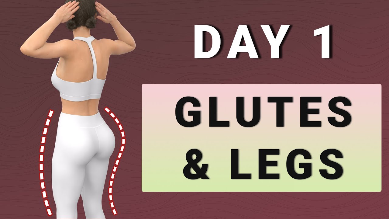 DAY 1: ROUND BOOTY & TONED LEGS // All Standing & No Jumping ✨15-Day Transformation✨