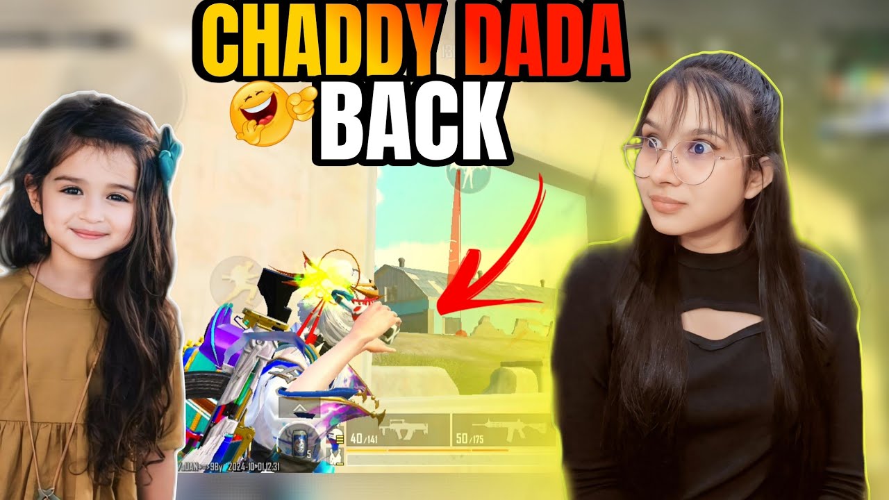 🥵 CHADDY IS BACK❗️😎 #opchiku #bgmi #funny