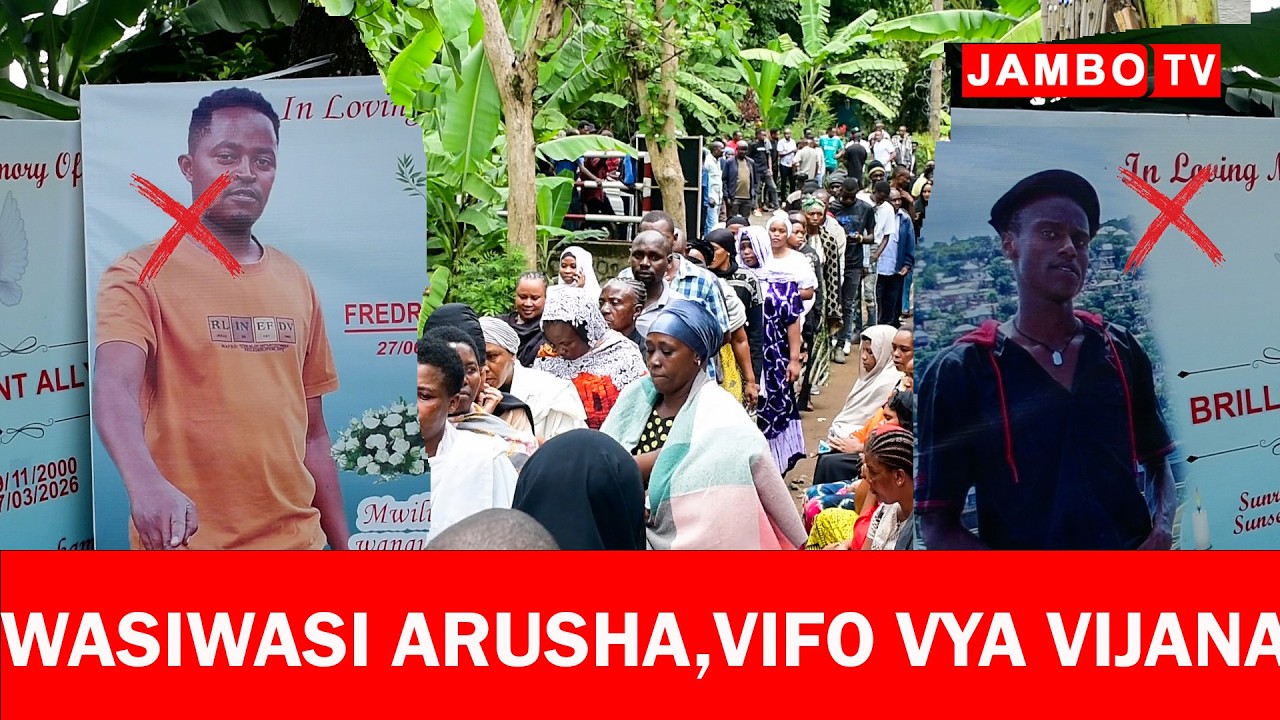 WASIWASI WATANDA ARUSHA VIJANA KUPOTEZA MAISHA  GHAFLA/WADAIWA KUHUSIKA NA WIZI  OCT 29 MWINGINE ...