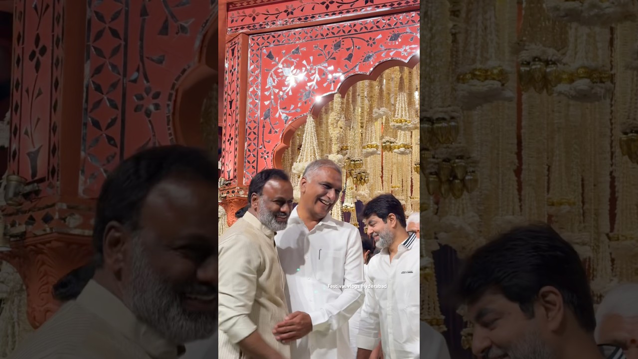 Harish Rao & upcoming CM komatireddy raj gopal reddy #harishrao #ytshorts #komatireddyrajgopalreddy