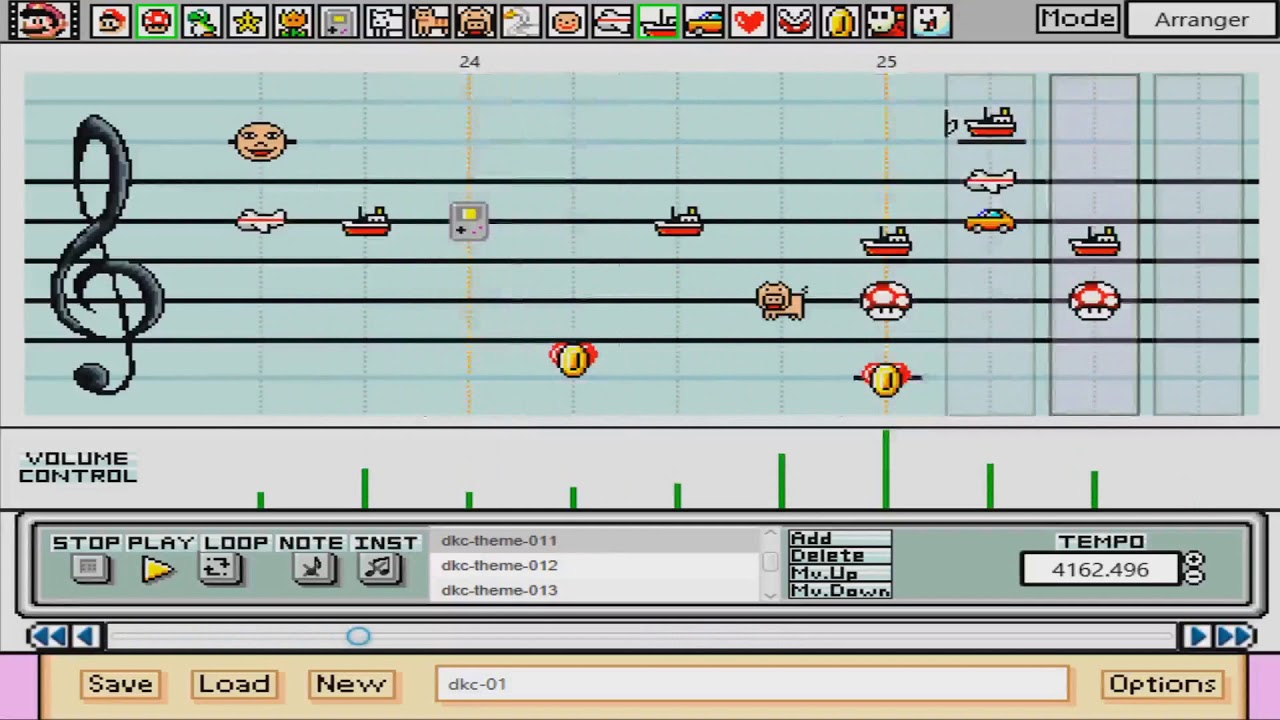 Theme - Donkey Kong Country (Super Mario Paint Cover)