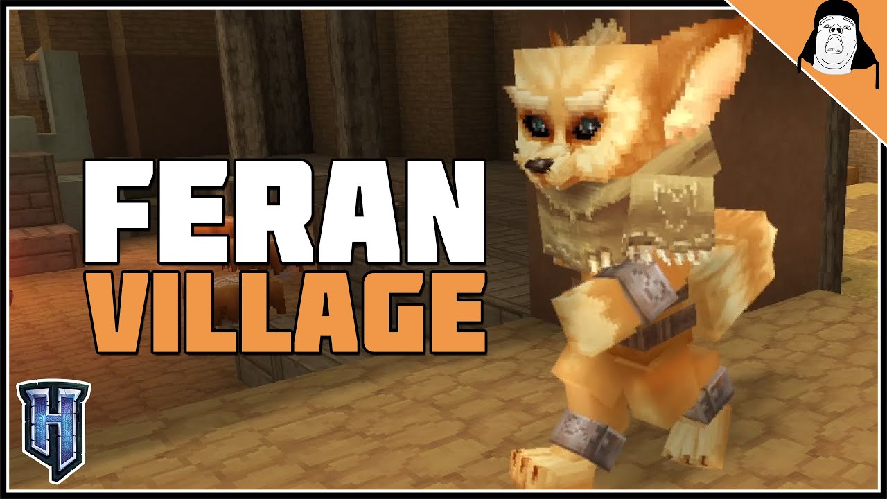 Hytale - Feran village showcase