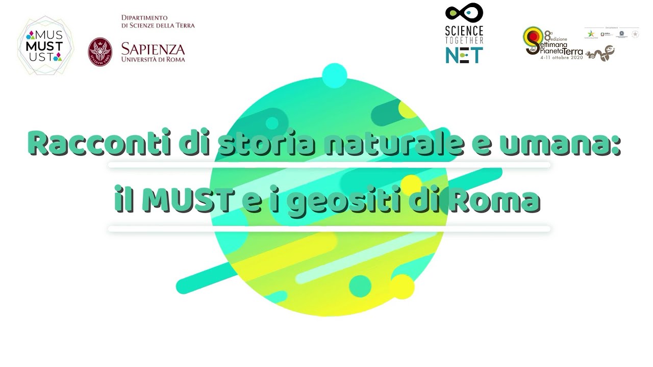 Racconti di storia naturale e umana: il MUST e i geositi di Roma