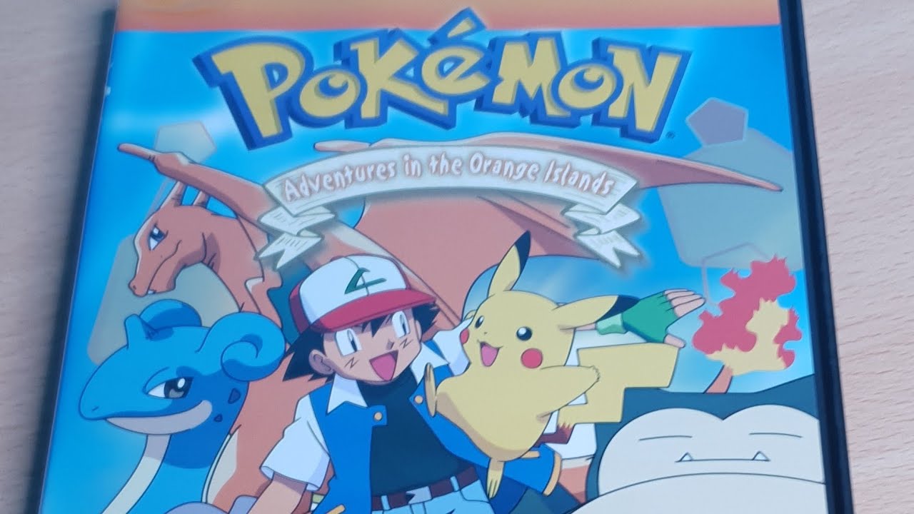 Pokemon Adventures in the Orange Islands Complete Series DVD Unboxing 