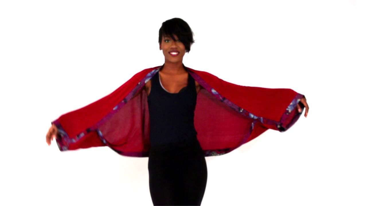 Button scarf from Africa Imports