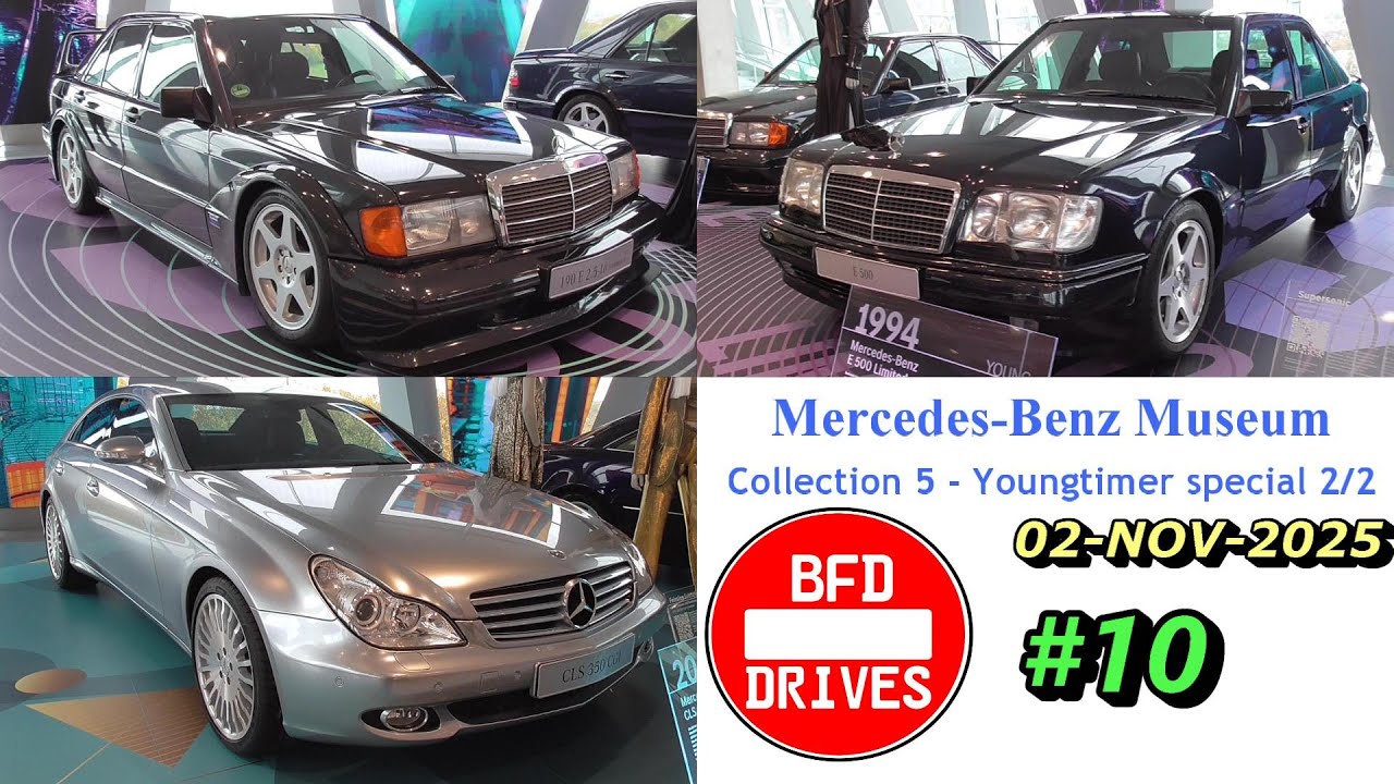 🚘 Музей Mercedes-Benz, часть 10/18 ⛔️ 02.11.2025 🚥 Уровень 3 - Коллекция 5: YoungTimer (Часть 2 и...