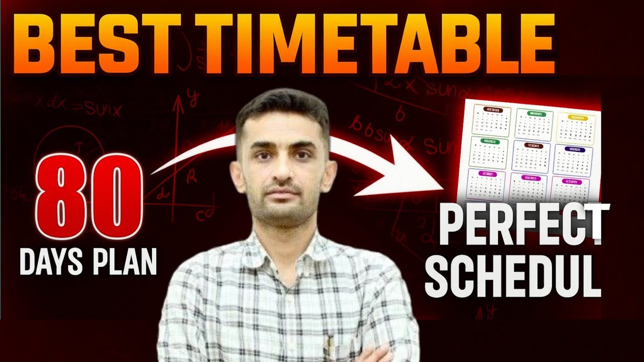 All Exam BEST TIME TABLE | PERFECT SCHEDULE #ganpatsinghrajpurohit #REETMAINS2025