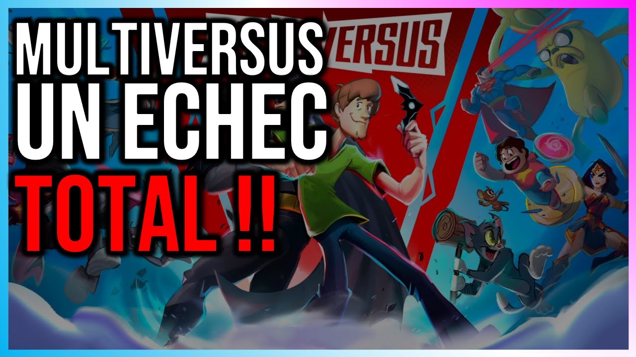 Multiversus est mort ! 99% de joueurs en moins sur Steam !