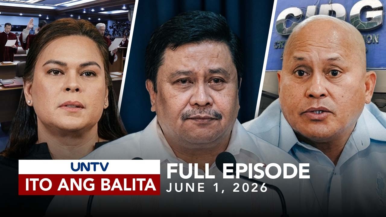 UNTV: Ito Ang Balita | June 01, 2026