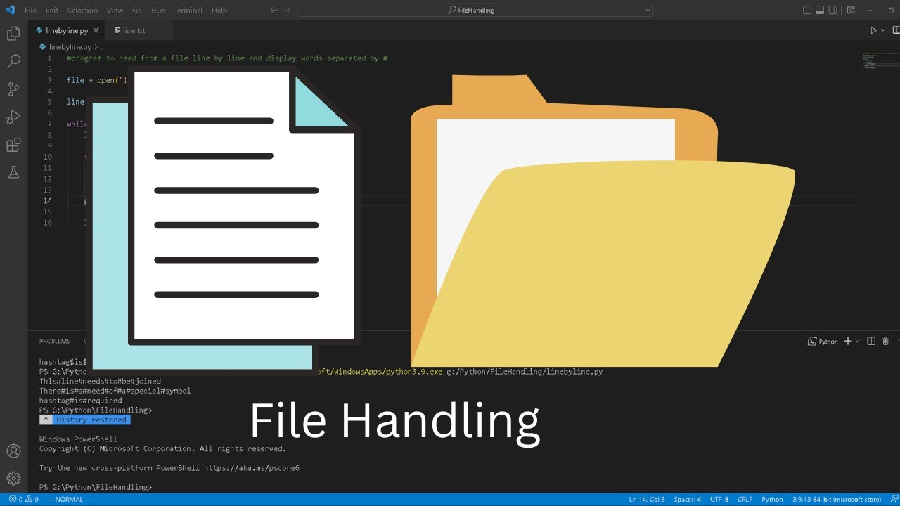 Python File Handling Pt.2 - Counting words in text file