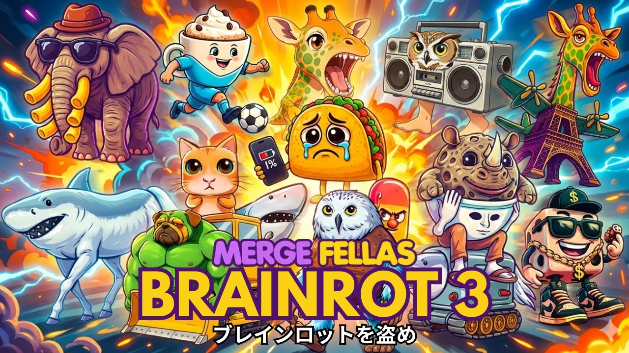 Gleebo – Brainrot Anime Ending Song Pt. 3 (Official MV) ft. MergeFellas Update Brainrot 24, 25 & 26