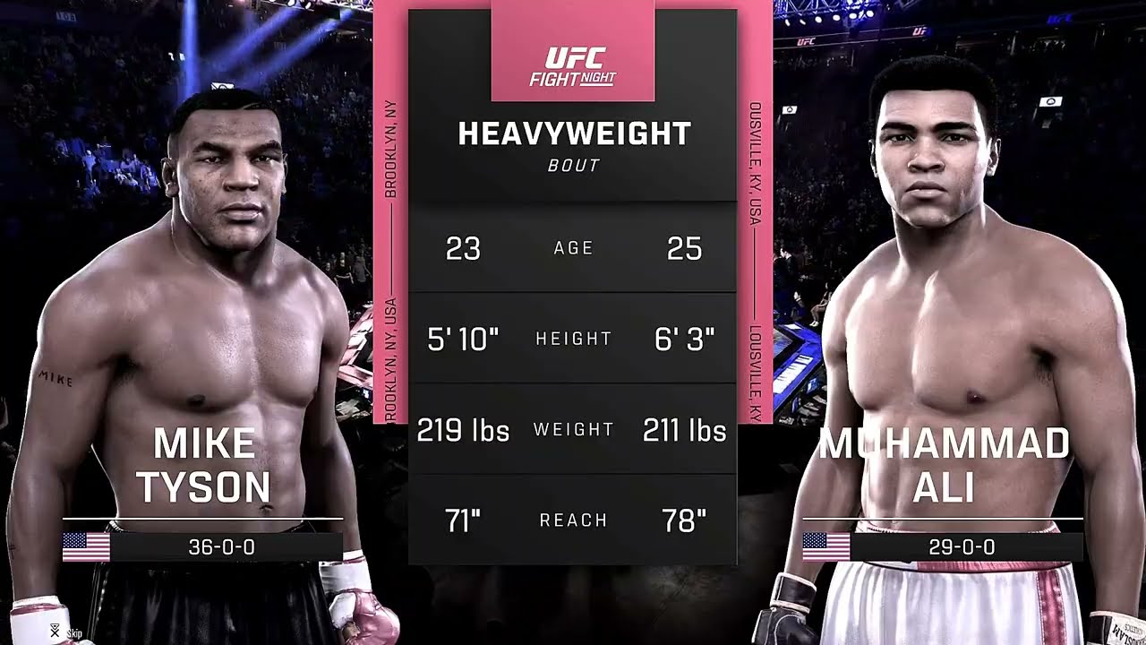 GAME - Mike Tyson Vs Muhammad Ali | EA Sports | UFC 5 | MjB