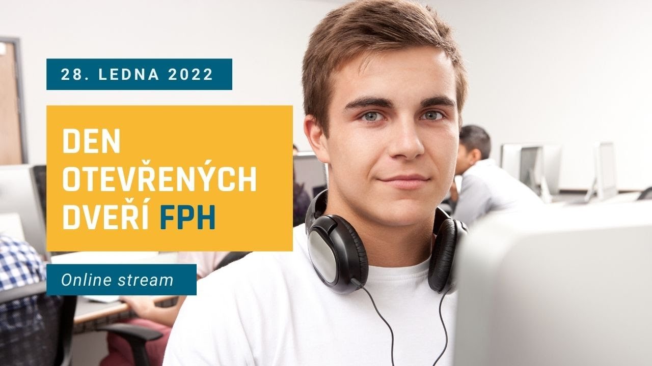 Den otevřených dveří FPH 28. ledna 2022
