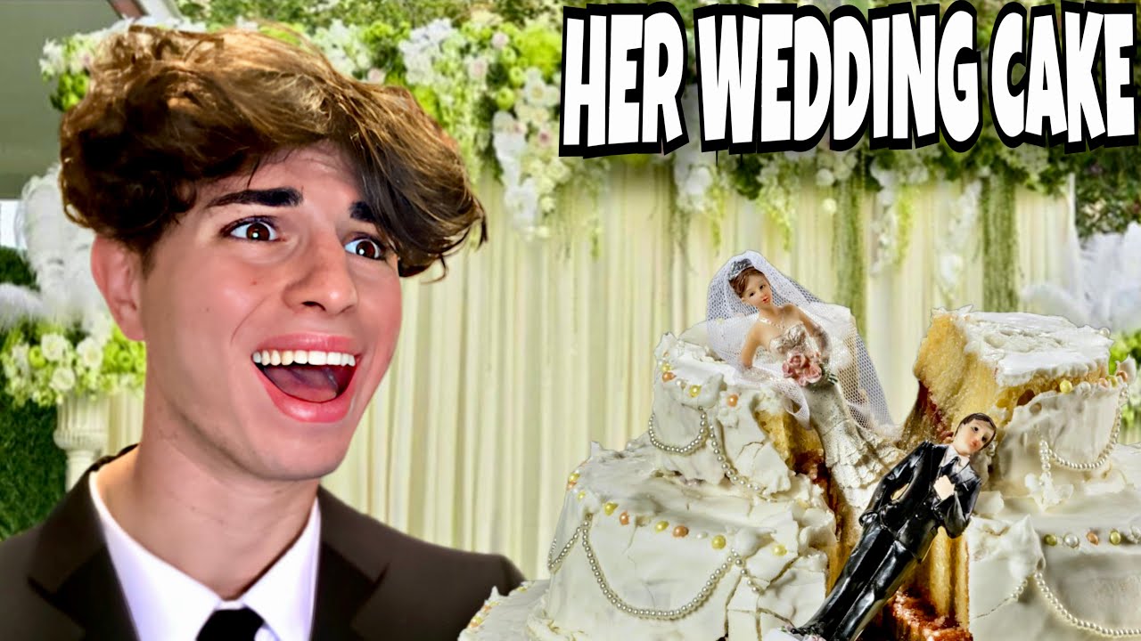 I DESTROYED MY SISTERS WEDDING CAKE!!