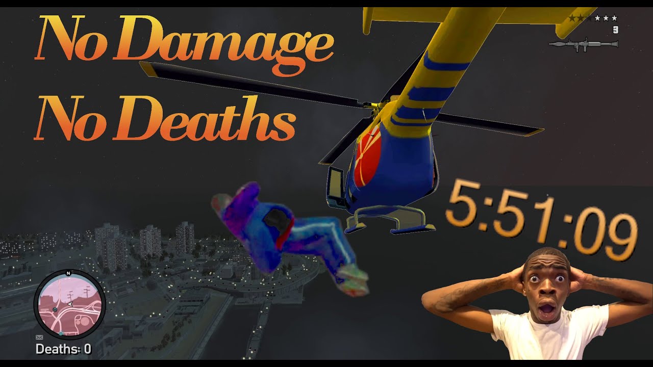 GTA IV No Damage, No Hit Full Game Speedrun