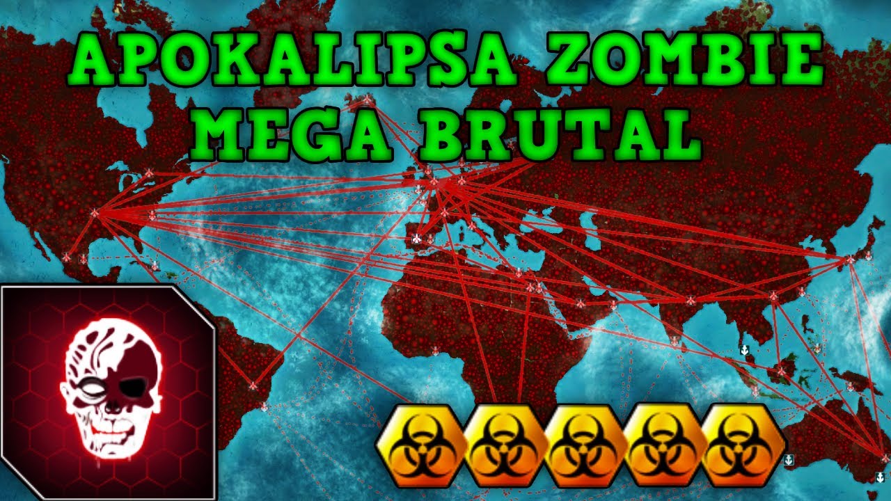 POKONAŁEM ŚWIAT WIRUSEM NECROA (ZOMBIE)  I  PLAGUE INC EVOLVED