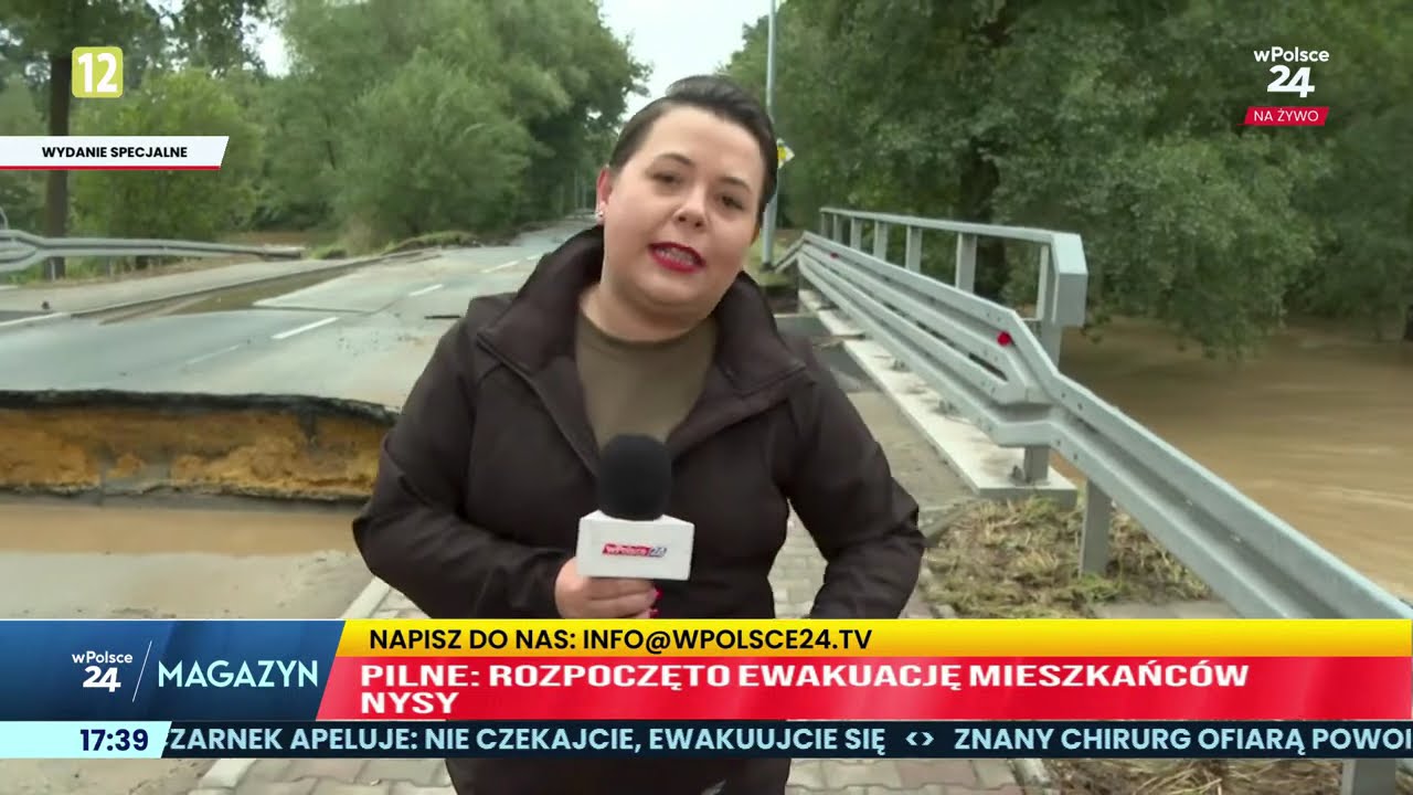 Trwa ewakuacja Nysy
