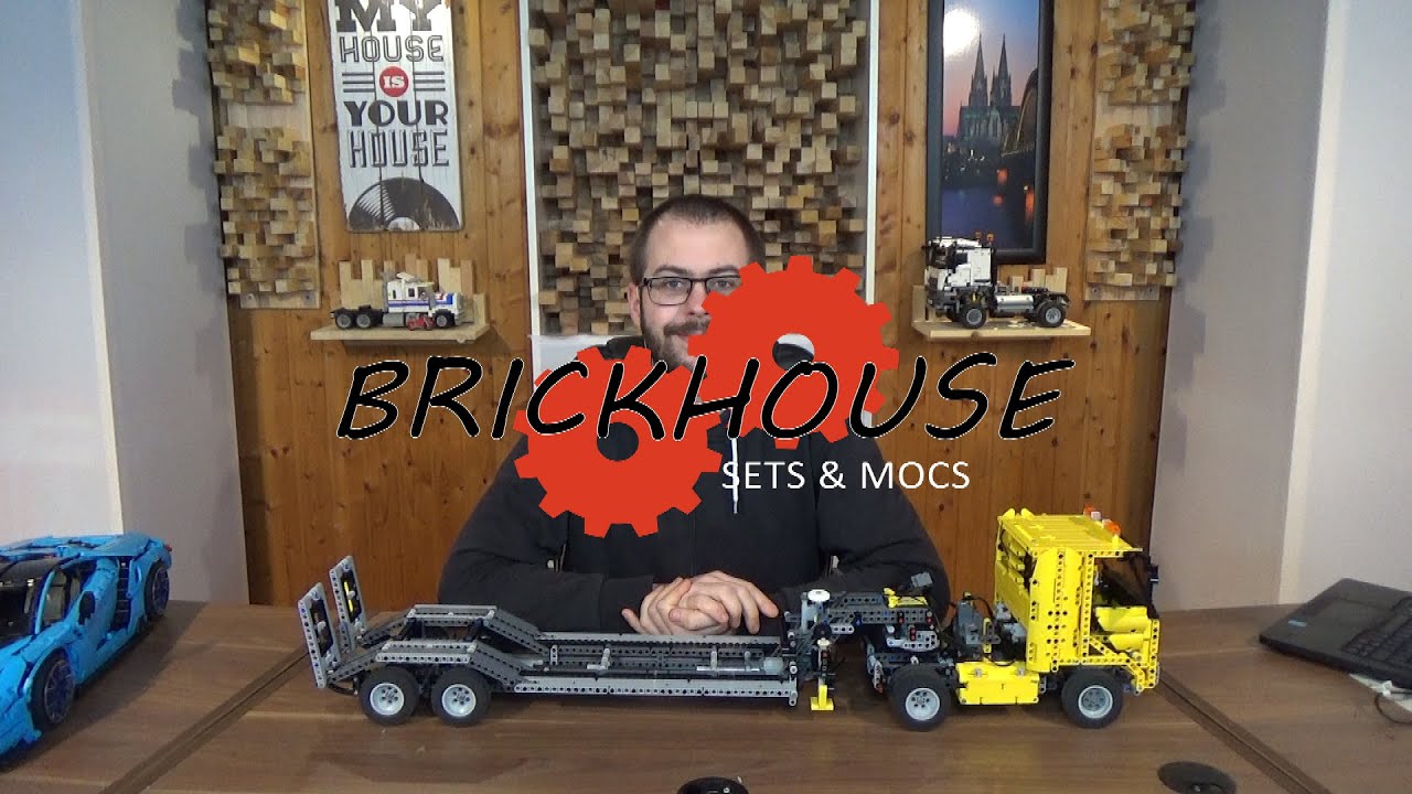 MOC-13616 Tieflader RC Macht was er soll! - Lego 42009 C-Modell