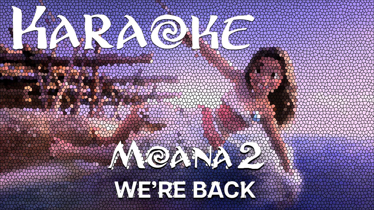Moana 2 - We're Back LIVE D23 KARAOKE