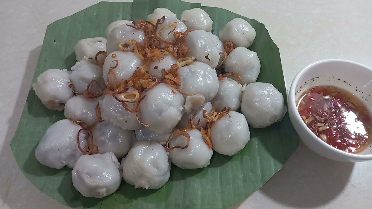 BÁNH HÒN HƯƠNG CANH bằng bột khô mềm ngon.