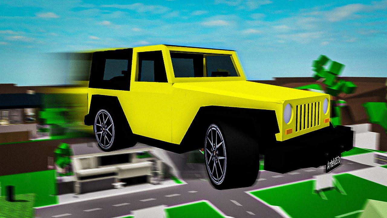 КАК ЛЕТАТЬ НА МАШИНЕ В BROOKHAVEN RP ROBLOX