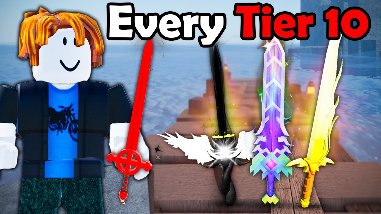 Starting Over With EVERY Tier 10 Rod in Fisch
