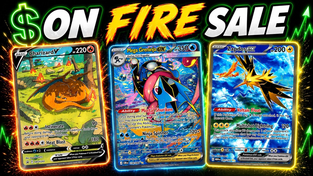 THESE POK&Eacute;MON CARDS ARE CRASHING&hellip; BUY NOW?