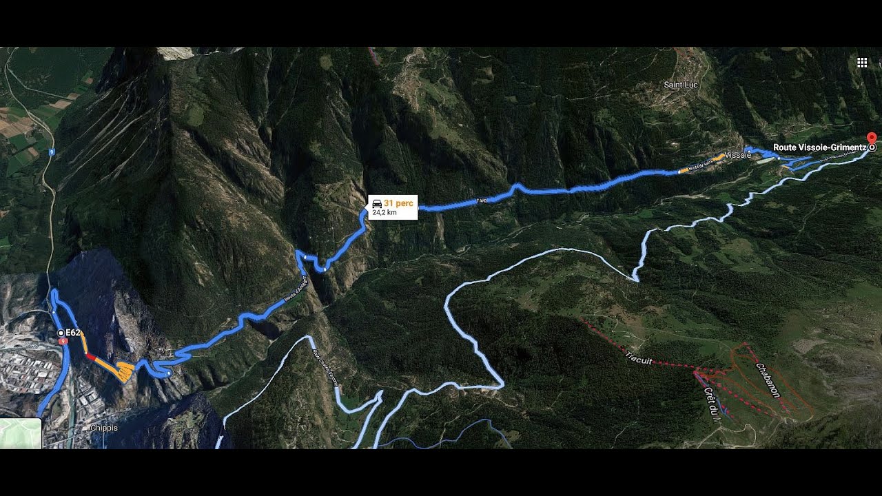 Route de Sierre, St-luc Chandolin, CH