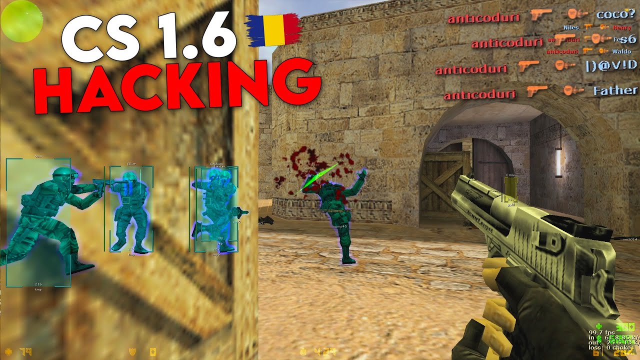 Взлом CS 1.6 | Я тестирую румынских админов 🇷🇴 с помощью WALLHACK, пока не получу бан!