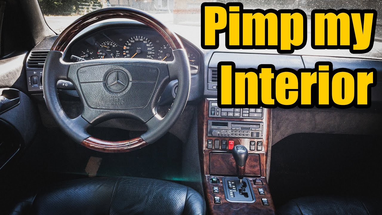 Innenraum aufwerten - Lenkrad, Schaltknauf und Radio - Mercedes SL 500