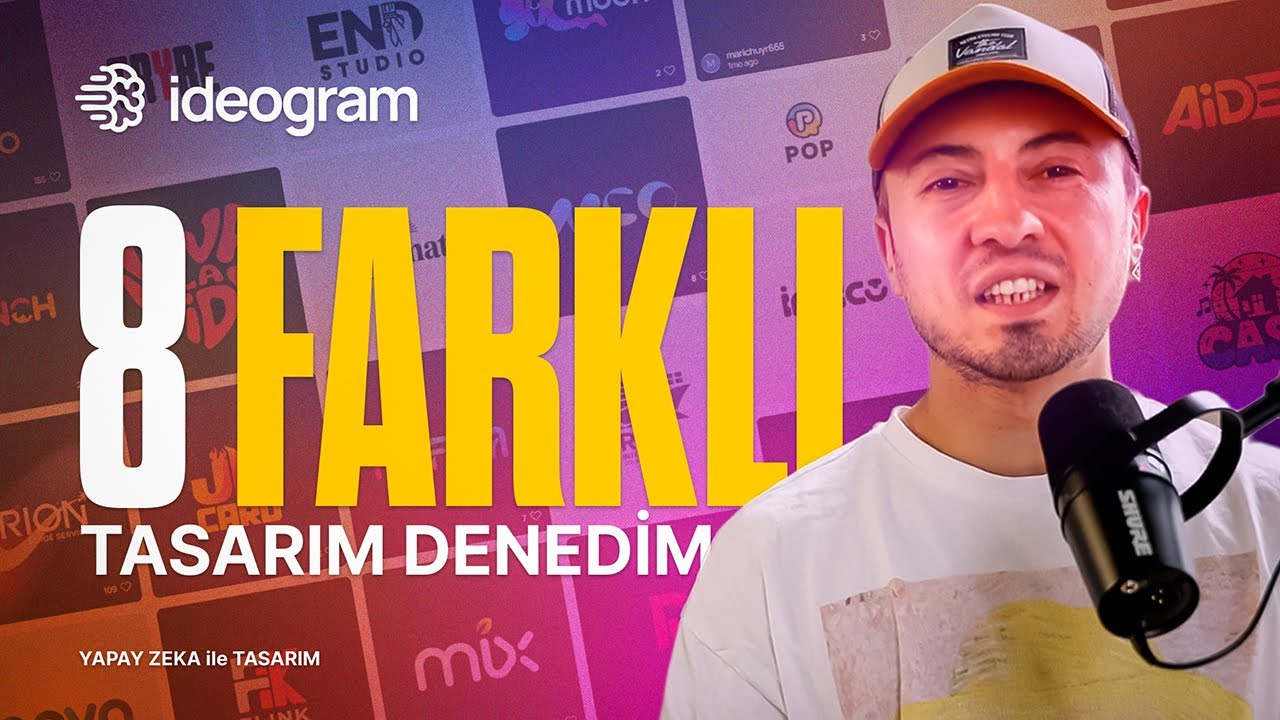 Yapay Zeka Tasarımcıları İşsiz mi Bırakacak? 8 Tasarımı Ideogram ile Test Ettim